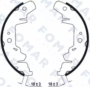 FOMAR FRICTION FO 9032